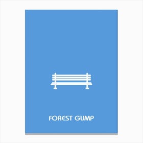 Forrest Gump Film Minimalist Canvas Print