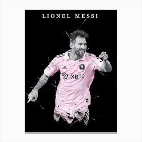 Lionel Messi Inter Miani 1 Canvas Print