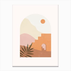 Day Desert Canvas Print
