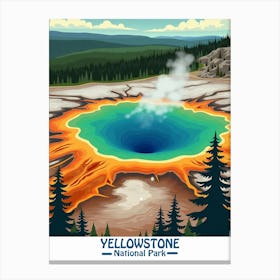 Yellowstone National Park 4 Canvas Print