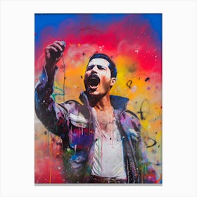 Freddie Mercury (2) Canvas Print