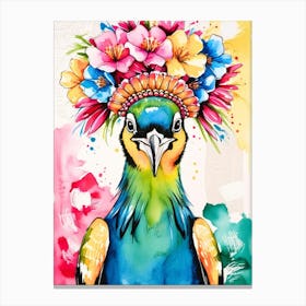 Colorful Parrot 1 Canvas Print