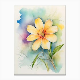Lily. Canvas Print