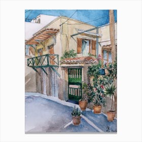 Aegina island, Greece Canvas Print