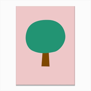 Green Tree Canvas Print