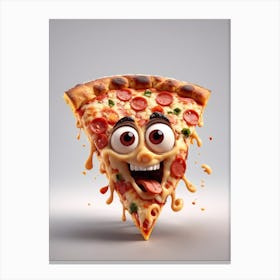 Default Slice Of Animated Pizza That Looks Pretty And With A N 0 Fd8324ef 0bff 4b77 8221 F0e323a4982d 1 Canvas Print
