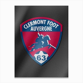 Clermont Foot Auvergne 63 1 Canvas Print