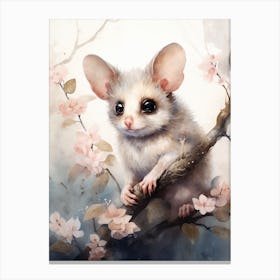 Adorable Chubby Common Brushtail Possum 1 Canvas Print