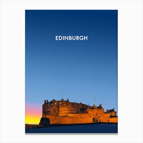 Simply Edinburgh Canvas Print