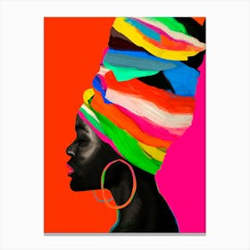 Girl in Brazil 1 Canvas Print
