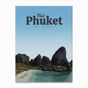Phuket Island In The Aman Sea Canvas Print