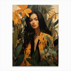 'Asian Woman' 1 Canvas Print