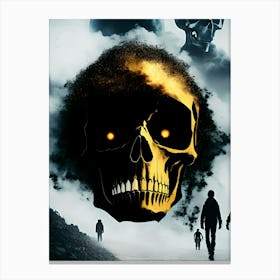 Skull Tales Canvas Print