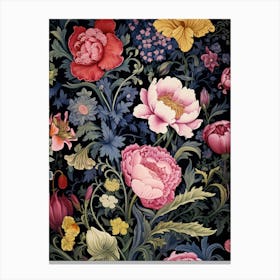 Floral Wallpaper 314 Canvas Print