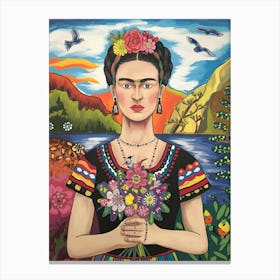 Frida Kahlo 6 Canvas Print