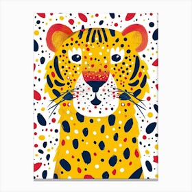 Yellow Siberian Tiger 2 Canvas Print