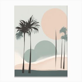 Palm Trees Canvas Print