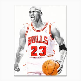 Michael Jordan Chicago Bulls Canvas Print
