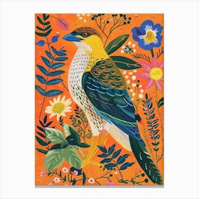 Spring Birds Crested Caracara 2 Canvas Print