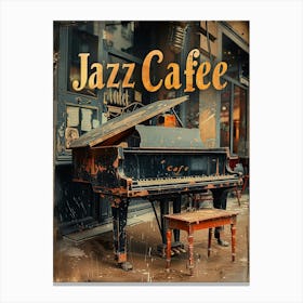 Jazz Cafe 11 Canvas Print