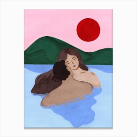 Lake Lovers Canvas Print