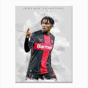 Jeremie Frimpong Graffiti Canvas Print