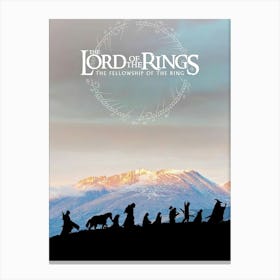 Lord Of The Rings Canvas Print