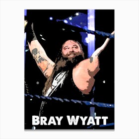 Bray Wyatt, Wrestling, Wrestler, Art, Windham Rotunda, Wall Print, Print Canvas Print