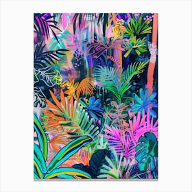 Tropical Jungle 17 Canvas Print