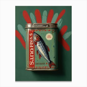 Sardine Canvas Print