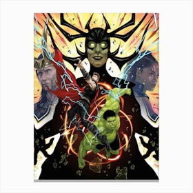 Avengers Film Movie 1 Canvas Print