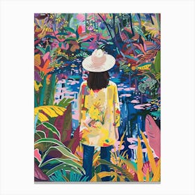 In The Garden Claude Monet S Garden 3 Canvas Print