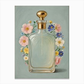 Perfume Bottle Canvas Print
