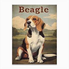 Beagle Canvas Print