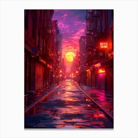 Street Art Canvas Print