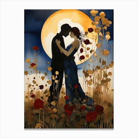 Moonlight Kiss Canvas Print