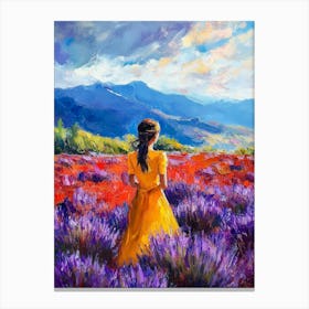 Impressionism Acrylic Oil Painting 1 Canvas Print