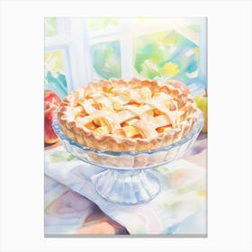 Apple Pie By The Window Canvas Print