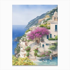 Positano Italy Canvas Print