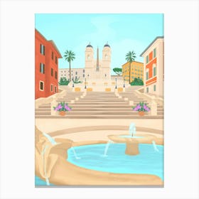 Rome City Canvas Print