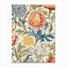 Floral Wallpaper 99 Canvas Print