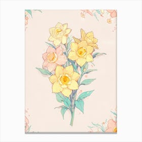 Daffodils Canvas Print