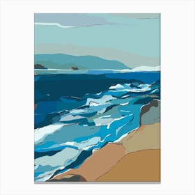 Coastline Canvas Print