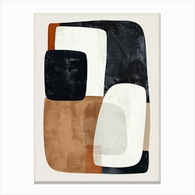 Rouyn Noranda Stone Park Bauhaus Minimalist Canvas Print