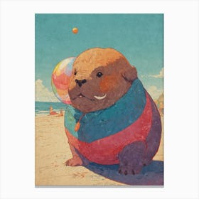 Sailor Dog Canvas Print