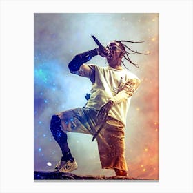 Travis Scott 52 Canvas Print