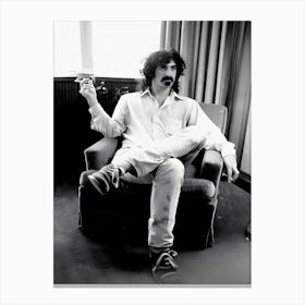 Photo Of Frank Zappa Canvas Print