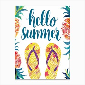 Hello Summer 1 Canvas Print