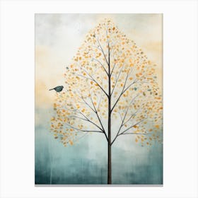 Bird In A Tree 3 Canvas Print