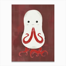 Octopus 23 Canvas Print